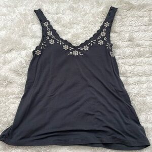 American Eagle Embroidered Tank